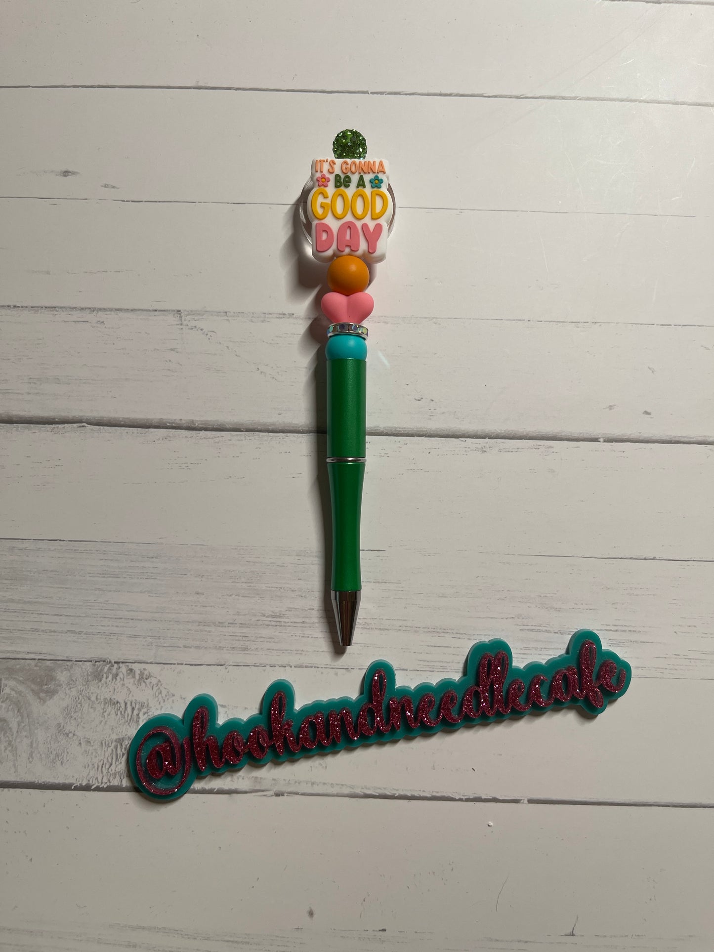 Good Vibes Focal Beaded Pen