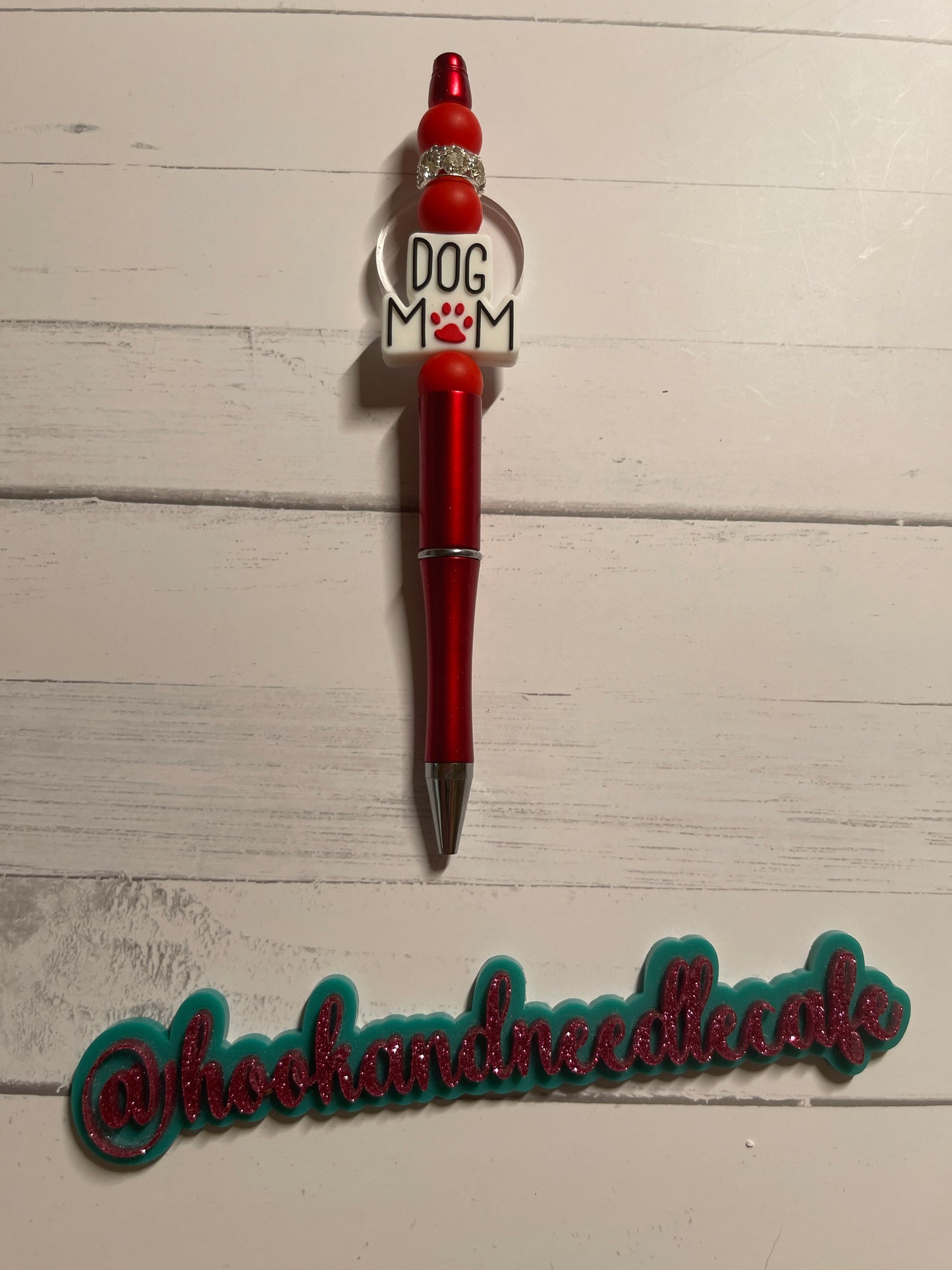 Dog Mom Focal Beaded Pen