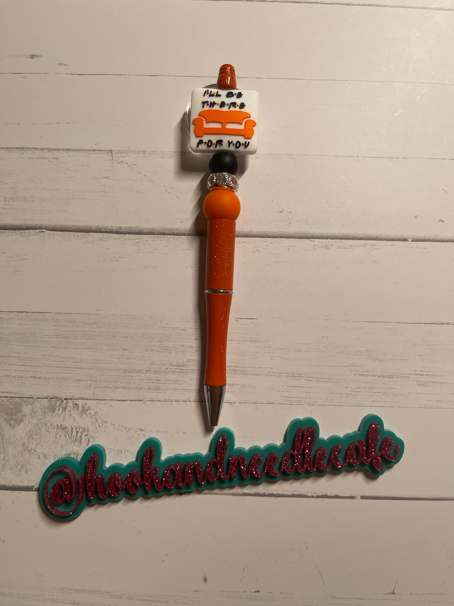 Friends I’ll Be There For You Focal Beaded Pen