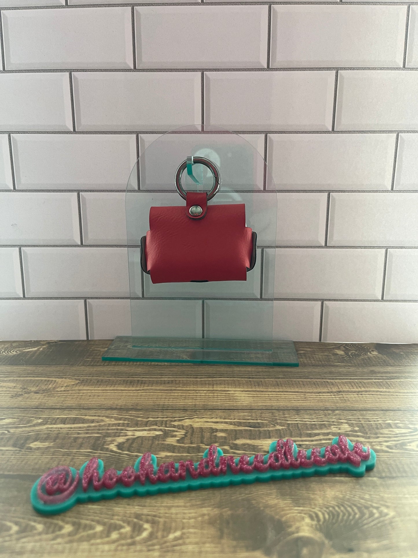 Fashion Bag Airpod Pro & Airpod Case Purse Keychain Handbag Leatherette