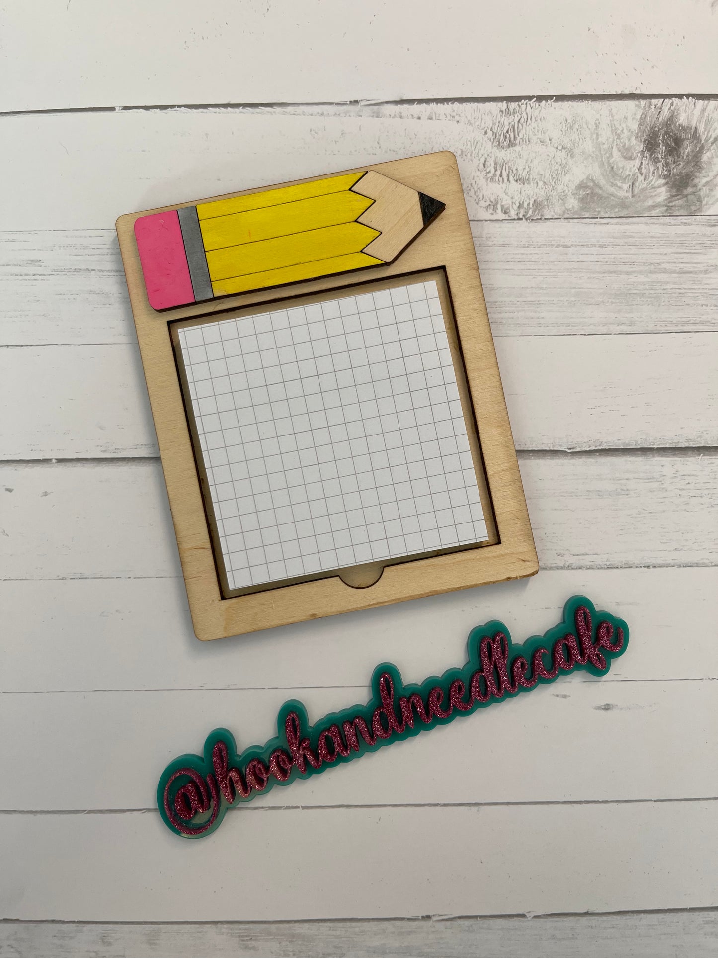 Teacher Sticky Note Holder