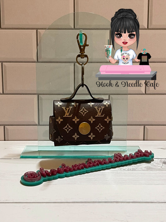 Designer Bag Headphone Case Keychain Airpods Pro