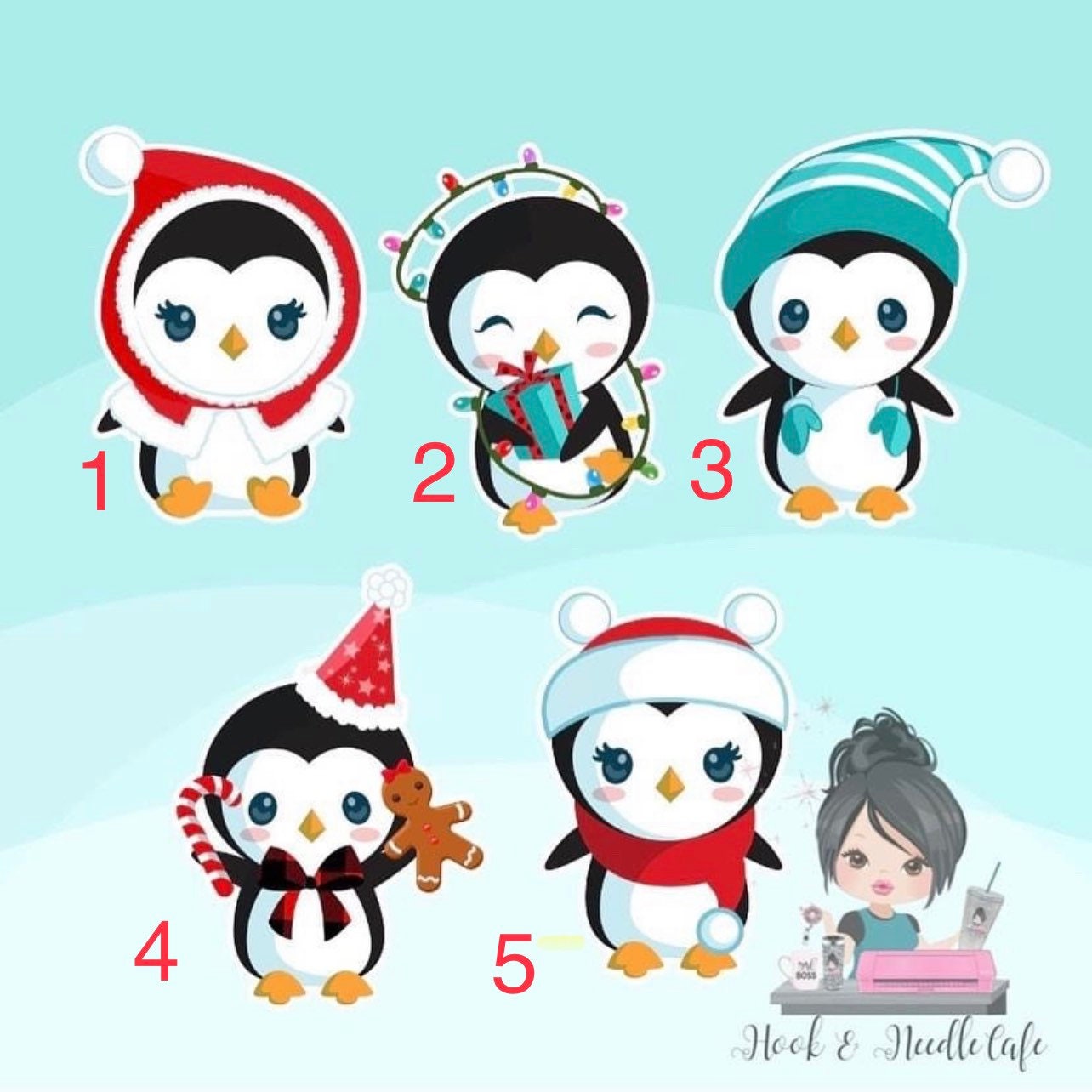 Cute Penguin Badge Holder - Penguin Badge Reel - Nurse Badge Reel - Retractable Badge Reel - Badge Reel - Handmade - Holiday - Penguin