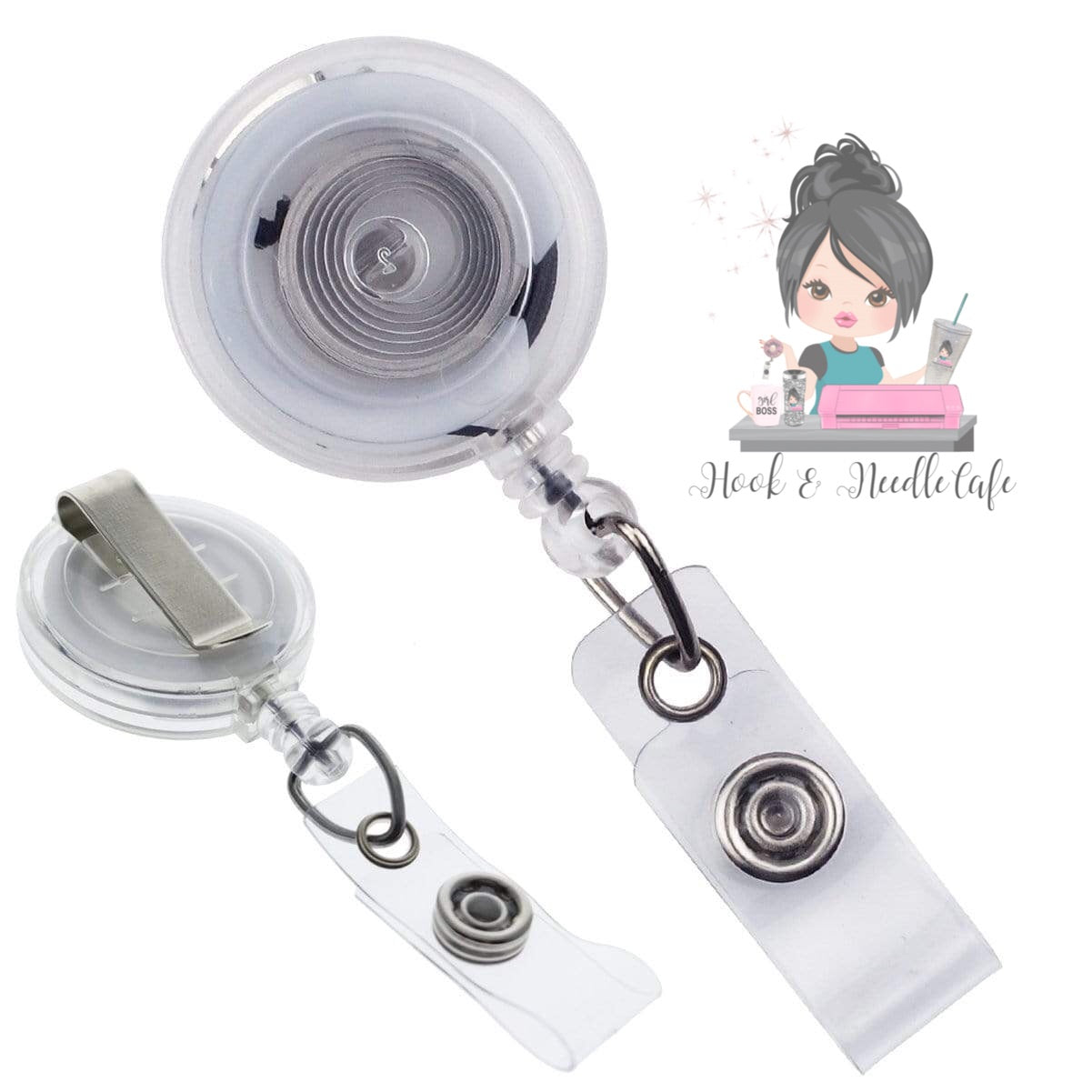 Coffee To Go Valentine’s - Coffee Lover Badge Holder - Badge Clip - Coffee Lover - Nurse Fuel - Retractable Badge - Cute Badge Holder