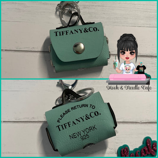 T&Co. Designer Bag Headphone Case Keychain AirPods & Pro