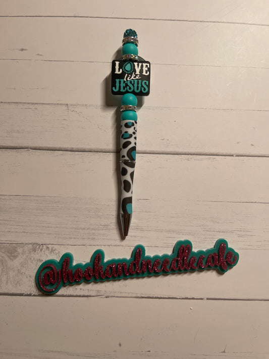 Faith Focal Beaded Pen