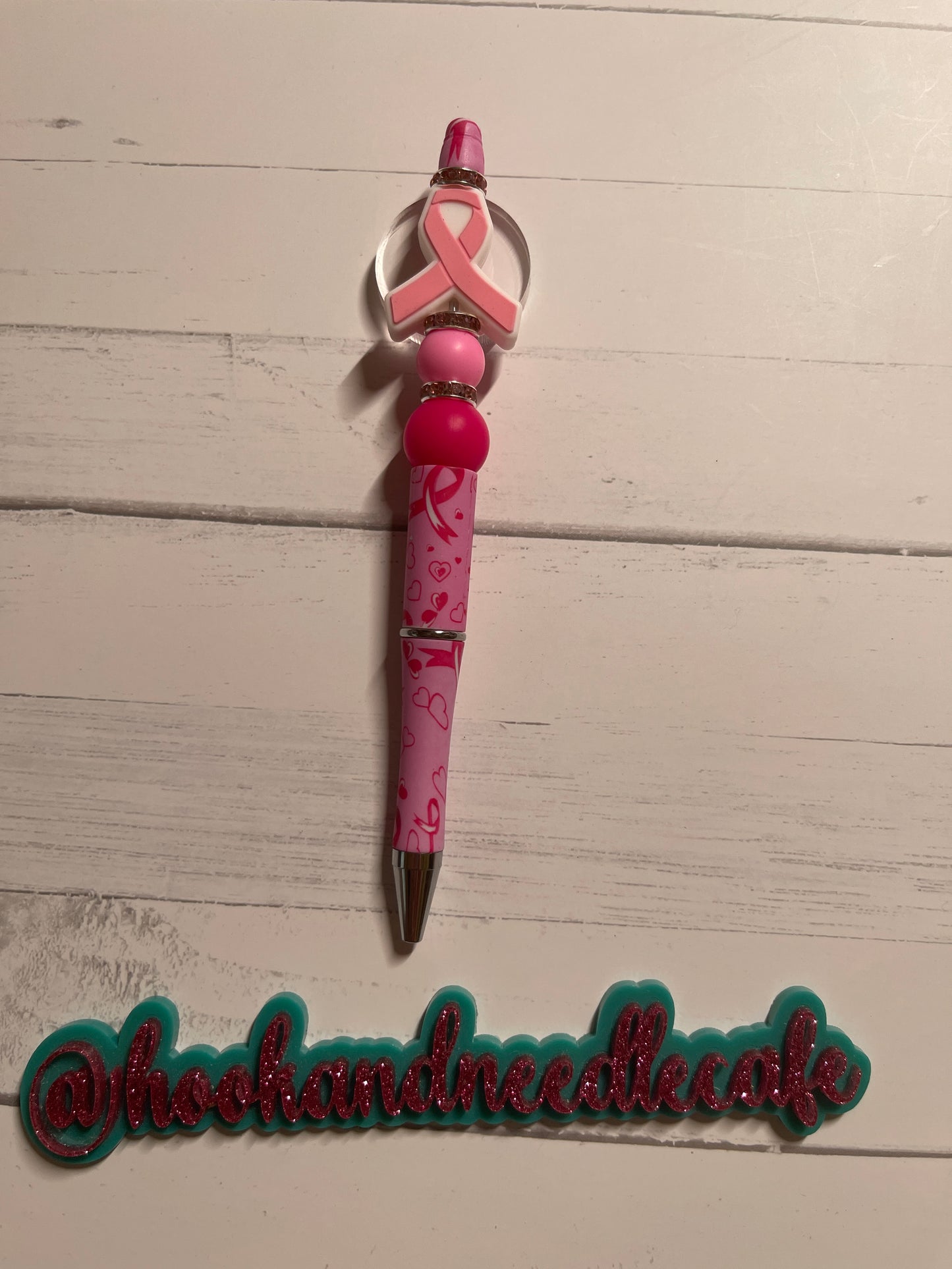 Breast Cancer Awareness Focal Beaded Pen