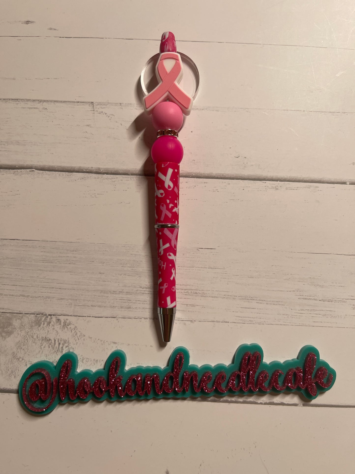 Breast Cancer Awareness Focal Beaded Pen