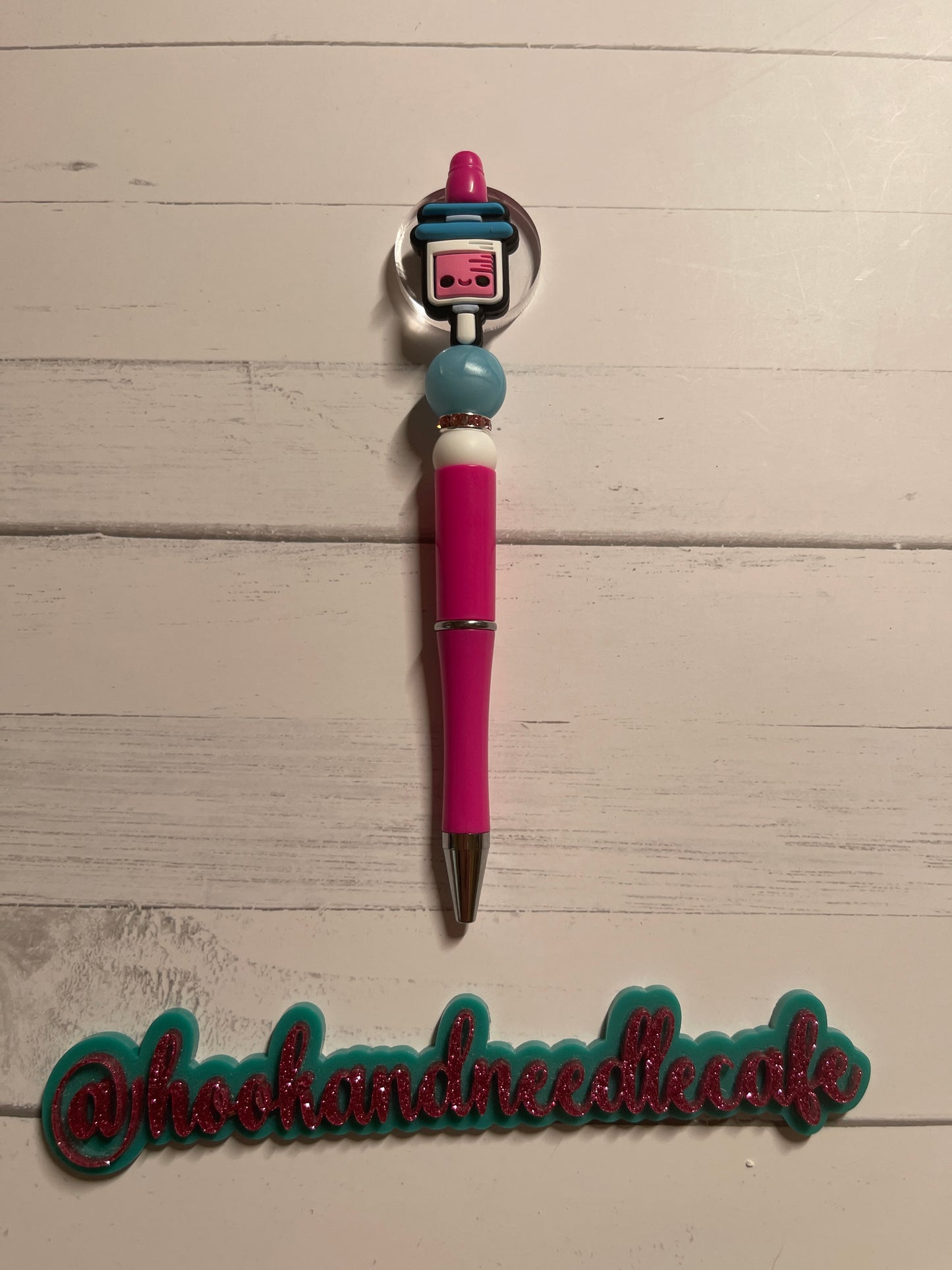 Nurse Healthcare Vet Tech Focal Beaded Pen