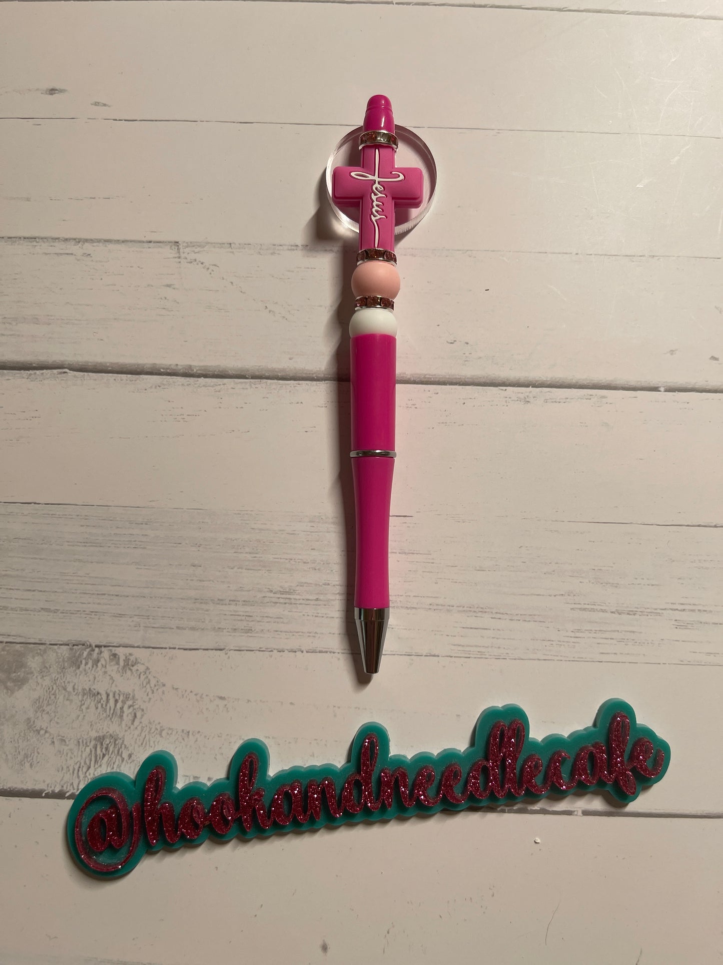 Faith Focal Beaded Pen