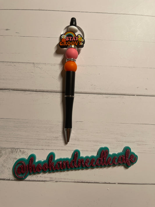 Good Vibes Focal Beaded Pen