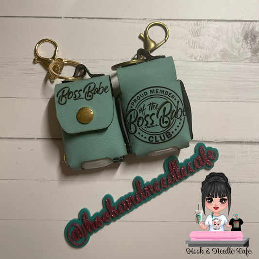 Boss Babe Handbag hand sanitizer holder