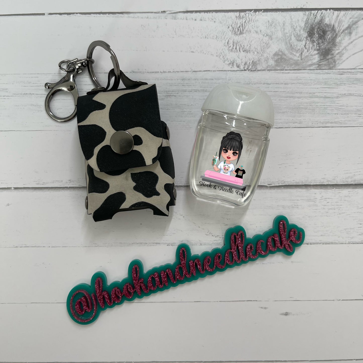 Handbag Hand Sanitizer Key Chain