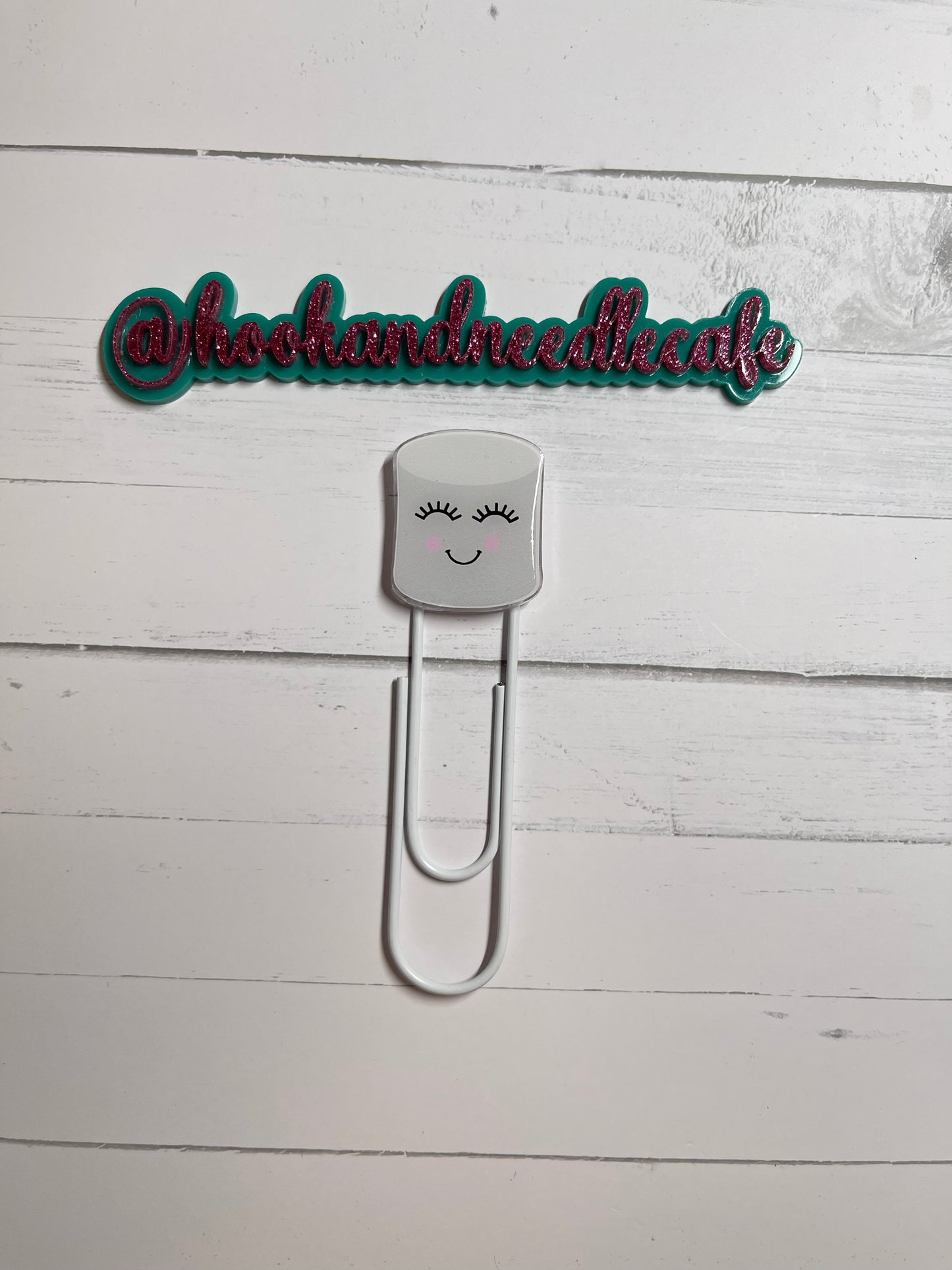 Jumbo paper clip Bookmark- paper clip bookmark